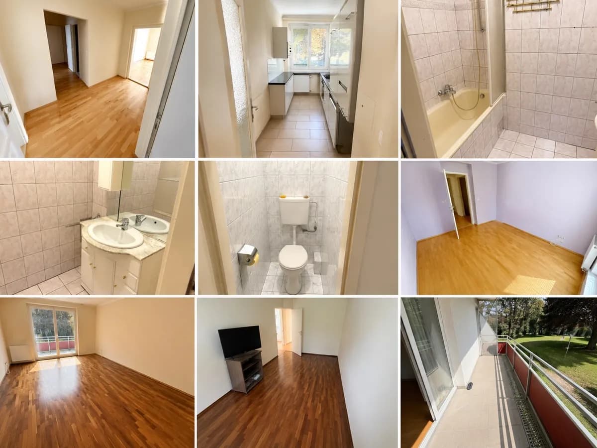 3-Zimmer-Wohnung mieten in Wien – 80 m², € 1.500