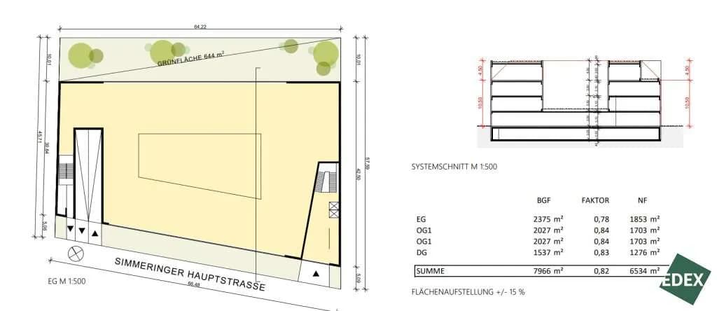 Gewerbeimmobilie kaufen in Wien – 3 302 m², € 4.800.000 – Bild 3 von 4