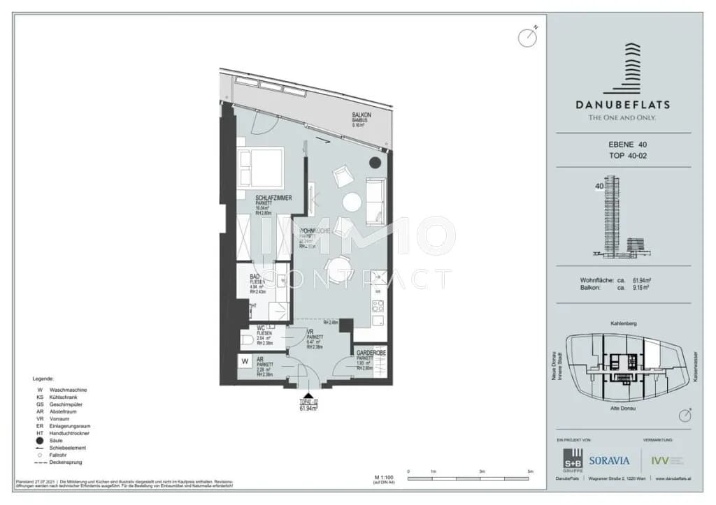 2-Zimmer-Wohnung kaufen in Wien – 61,79 m², € 678.000 – Bild 21 von 21