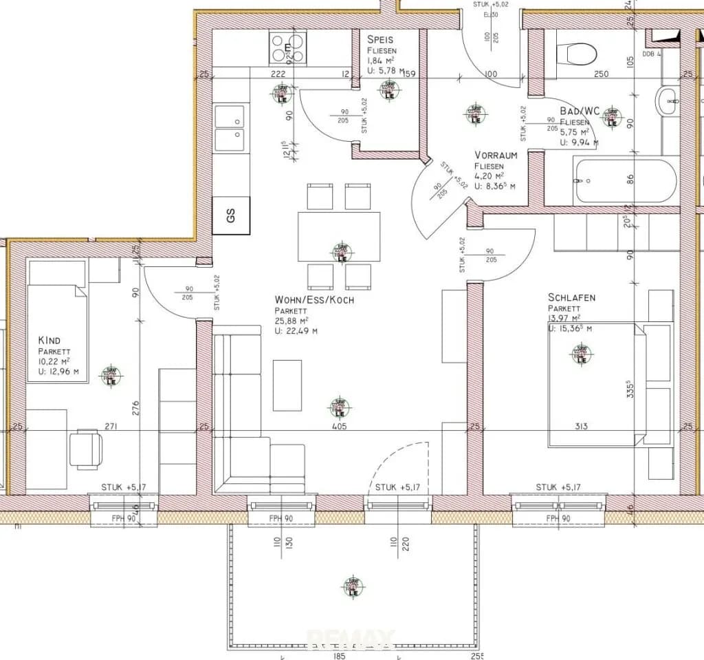 3-Zimmer-Wohnung kaufen in Vöcklabruck – 62 m², € 269.000 – Bild 6 von 6