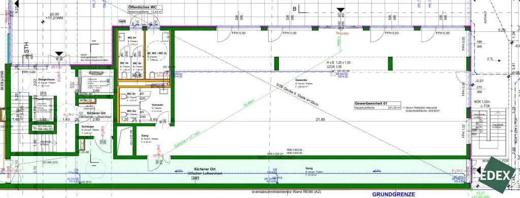 Gewerbeimmobilie mieten in Wien – 221 m², € 3.874 – Bild 6 von 6