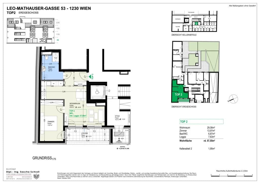 2-Zimmer-Wohnung kaufen in Wien – 49,92 m², € 335.000 – Bild 29 von 31