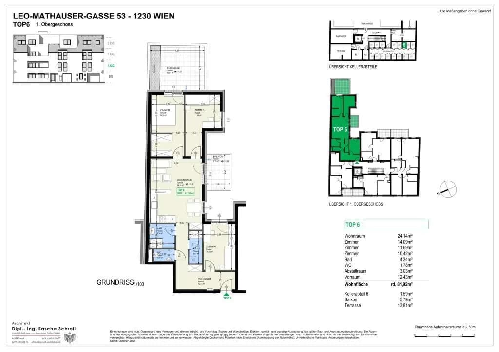 4-Zimmer-Wohnung kaufen in Wien – 81,92 m², € 535.000 – Bild 29 von 31