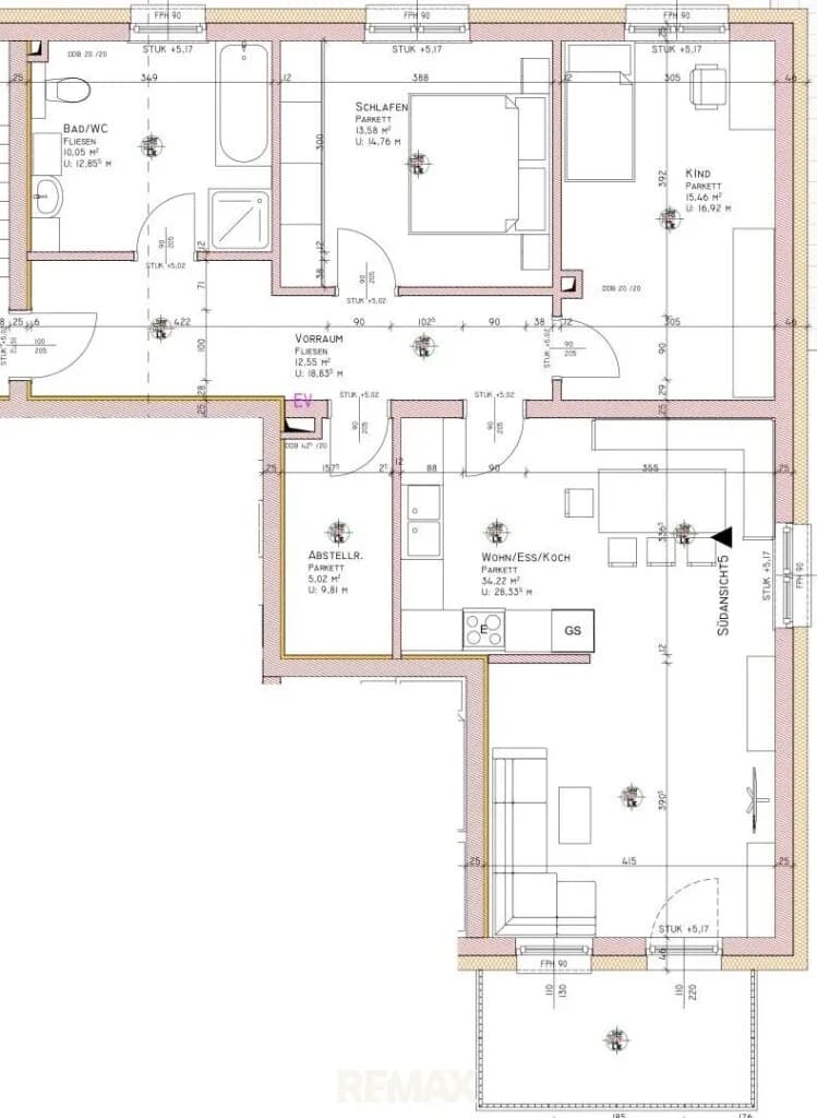 3-Zimmer-Wohnung kaufen in Vöcklabruck – 91 m², € 384.000 – Bild 6 von 6