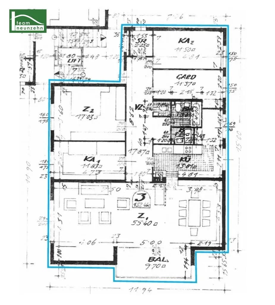 5-Zimmer-Wohnung mieten in Wien – 152,5 m², € 2.997 – Bild 26 von 26