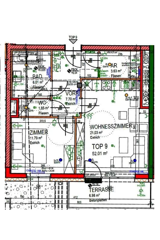 Wohnung mieten in Gmünd – 52,01 m², € 583 – Bild 4 von 4