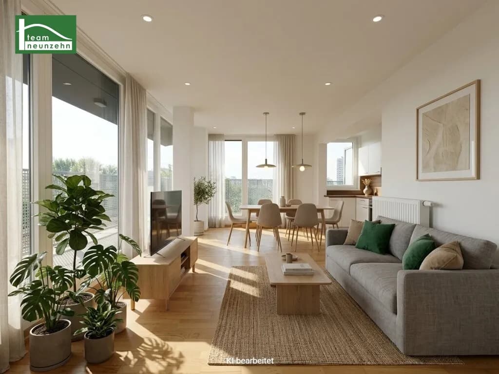 1-Zimmer-Wohnung mieten in Wien – 40,33 m², € 1.079