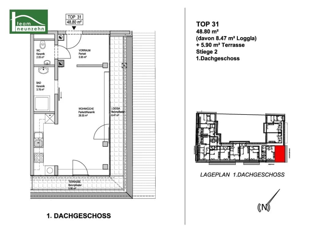 1-Zimmer-Wohnung mieten in Wien – 40,33 m², € 1.079 – Bild 19 von 19