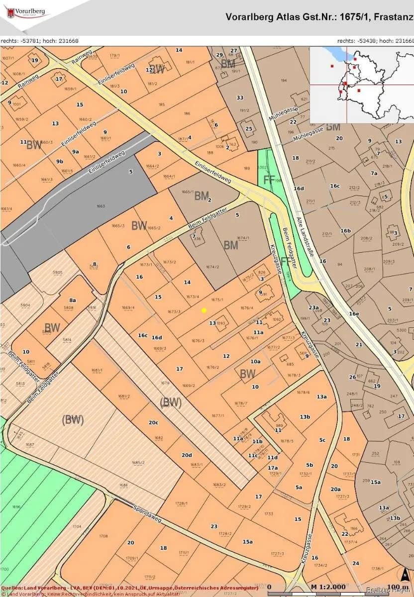 Grundstück kaufen in Feldkirch – 563 m² – Bild 9 von 9