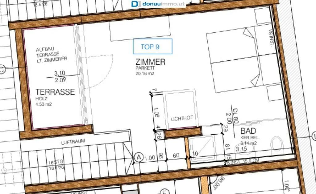 2-Zimmer-Wohnung kaufen in Krems an der Donau – 60,82 m², € 359.000 – Bild 8 von 8