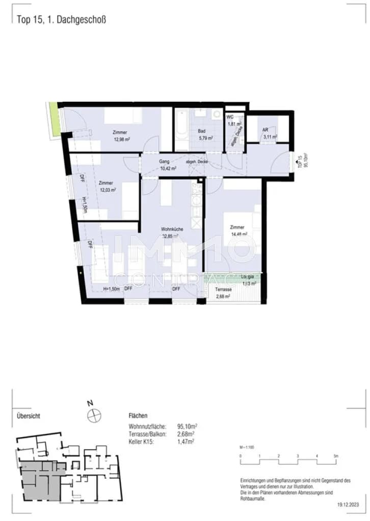 4-Zimmer-Wohnung kaufen in Wien – 95,1 m², € 935.500 – Bild 7 von 7