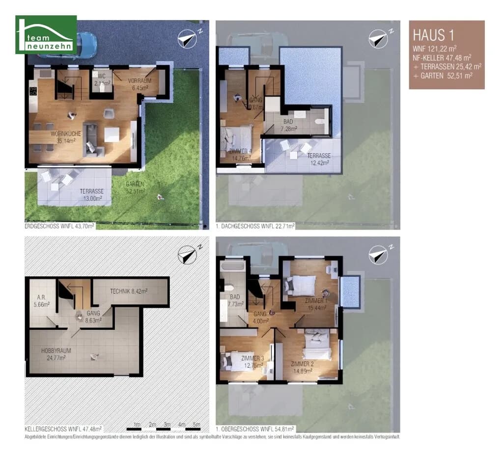 5-Zimmer-Haus kaufen in Wien – 123,87 m², € 649.000 – Bild 13 von 13