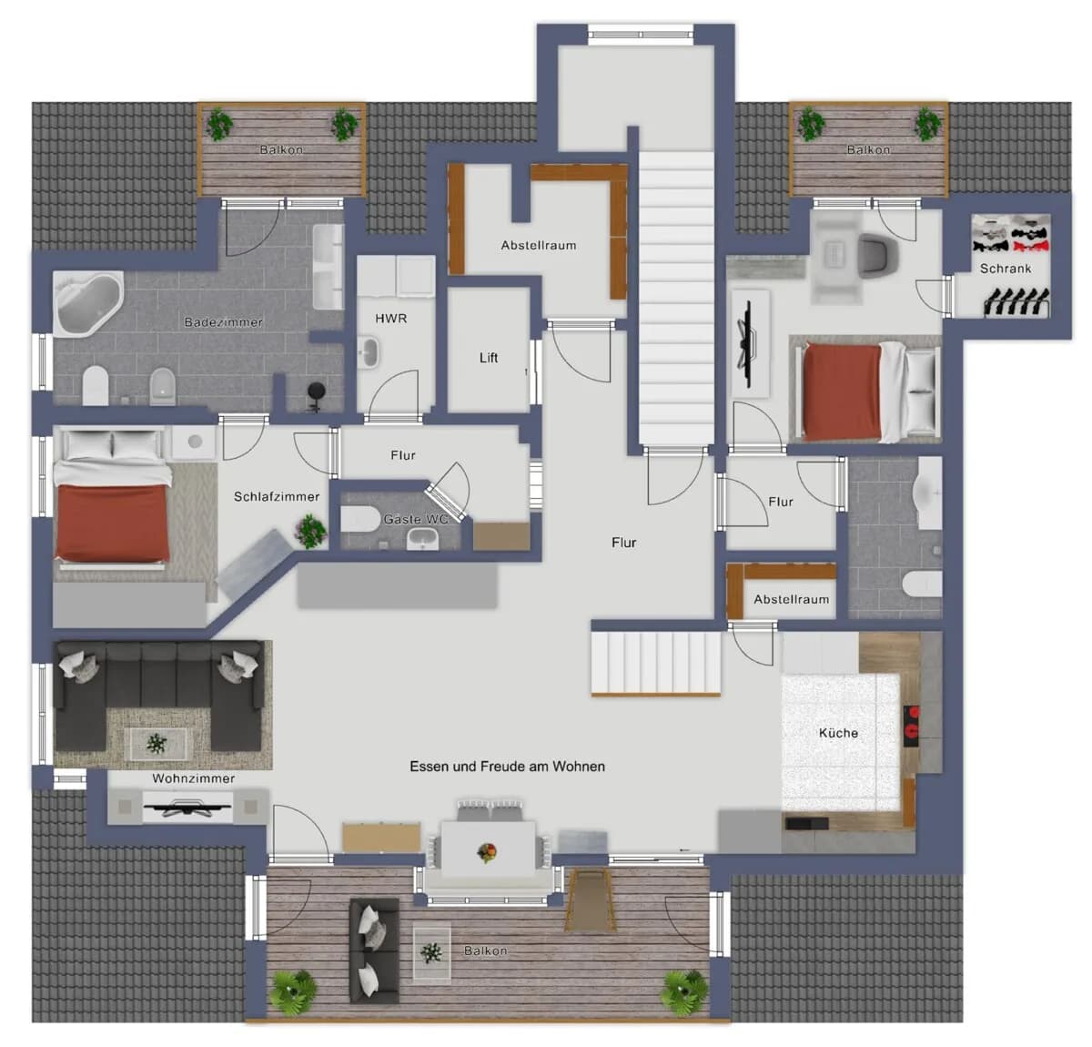 6-Zimmer-Wohnung kaufen in Kufstein – 124,6 m², € 790.000 – Bild 6 von 7