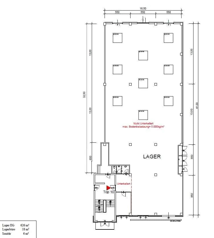 Gewerbeimmobilie mieten in Mödling – 650 m², € 8 – Bild 7 von 7