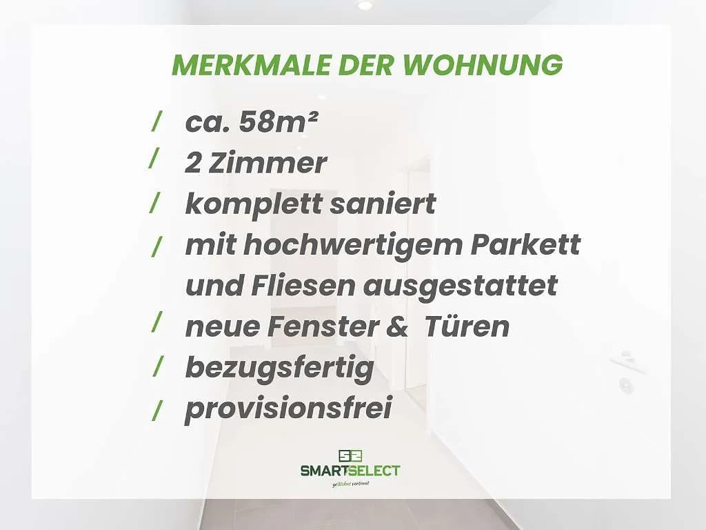 2-Zimmer-Wohnung kaufen in Wien – 58,4 m², € 349.000 – Bild 2 von 17