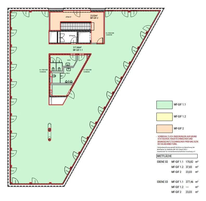 Gewerbeimmobilie mieten in Wien – 377 m², € 22 – Bild 6 von 8