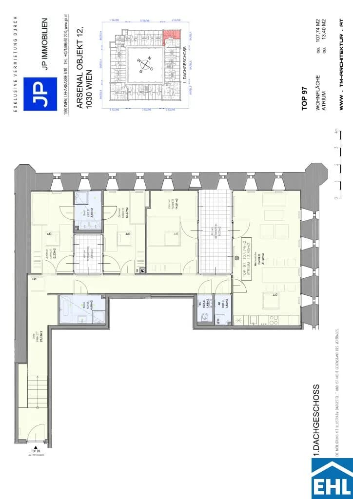 4-Zimmer-Wohnung mieten in Wien – 107,74 m², € 1.750 – Bild 15 von 15