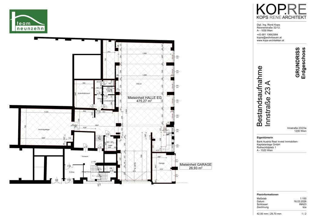 Gewerbeimmobilie mieten in Wien – 822 m², € 7.630 – Bild 11 von 12