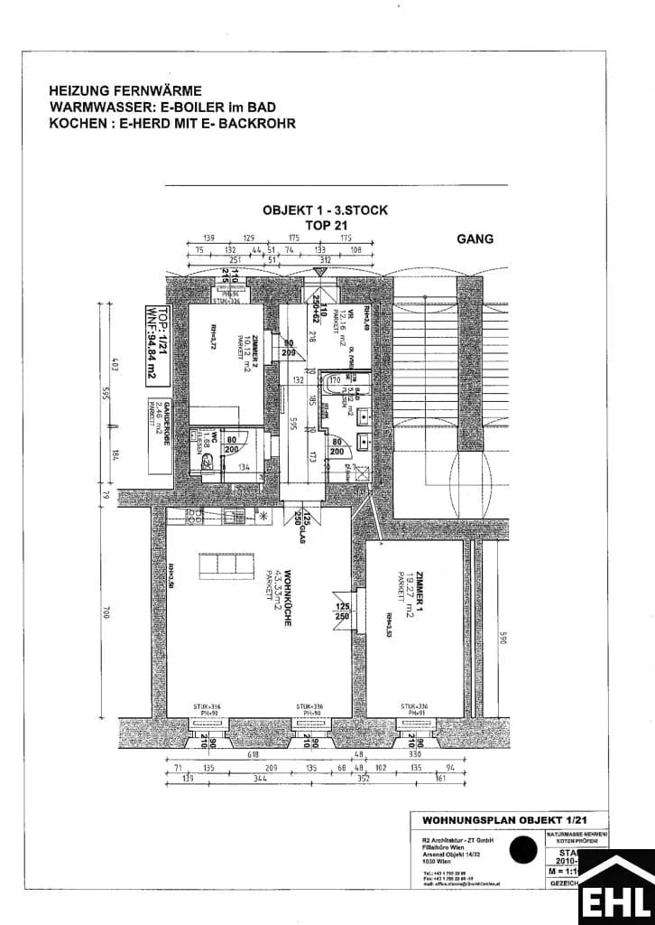 3-Zimmer-Wohnung mieten in Wien – 94,84 m², € 1.499 – Bild 14 von 14