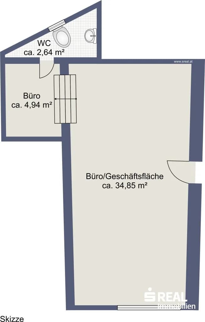 Gewerbeimmobilie kaufen in Gmunden – 42 m², € 125.000 – Bild 11 von 11