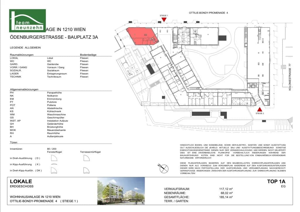 Gewerbeimmobilie mieten in Wien – 185 m², € 2.499 – Bild 14 von 15