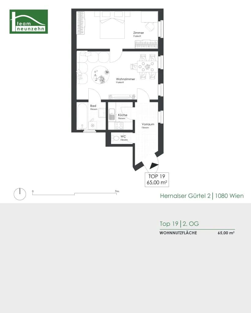 2-Zimmer-Wohnung kaufen in Wien – 65 m², € 399.000 – Bild 19 von 19