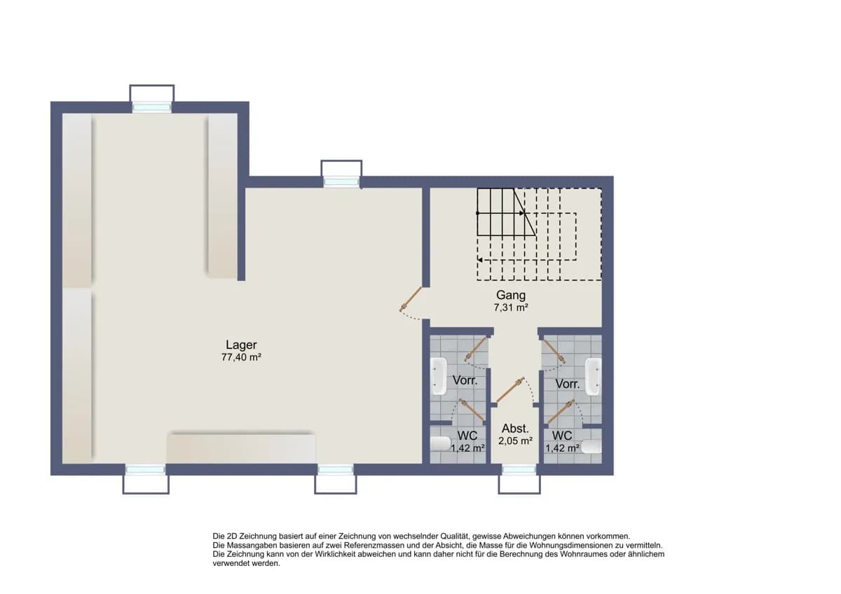 6-Zimmer-Gewerbeimmobilie mieten in Weiz – 237 m², € 2.540 – Bild 17 von 17