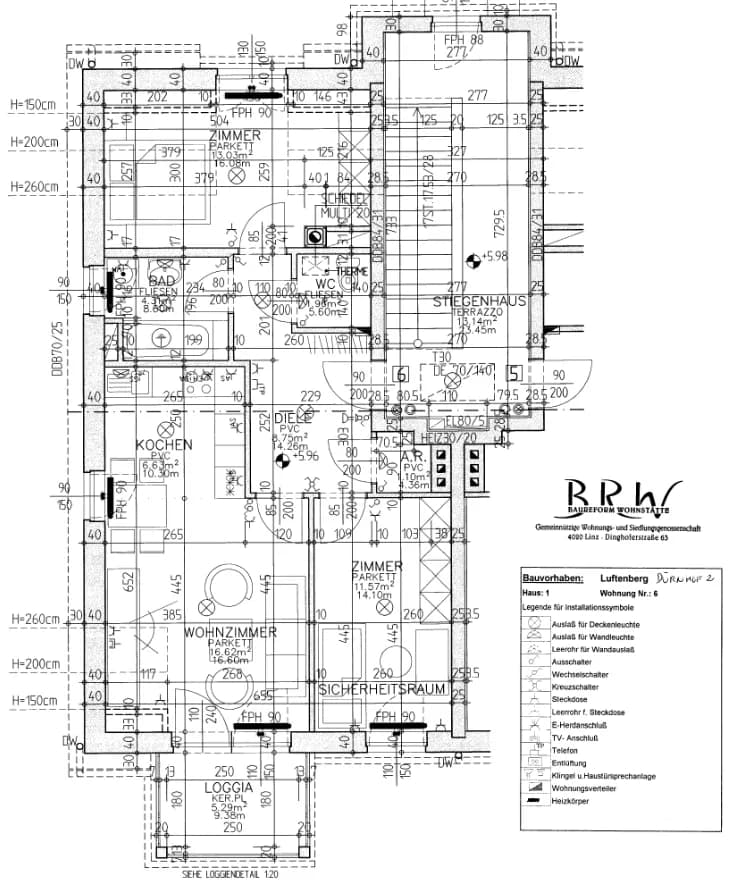 3-Zimmer-Wohnung mieten in Perg – 69,26 m², € 808 – Bild 3 von 5