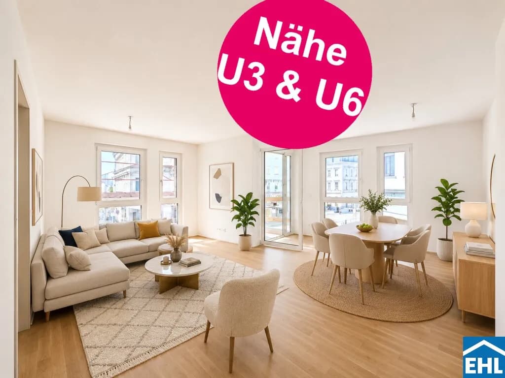 2-Zimmer-Wohnung mieten in Wien – 41,45 m², € 985