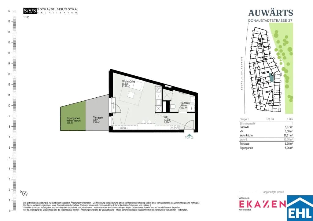 1-Zimmer-Wohnung mieten in Wien – 32,38 m², € 920 – Bild 20 von 20