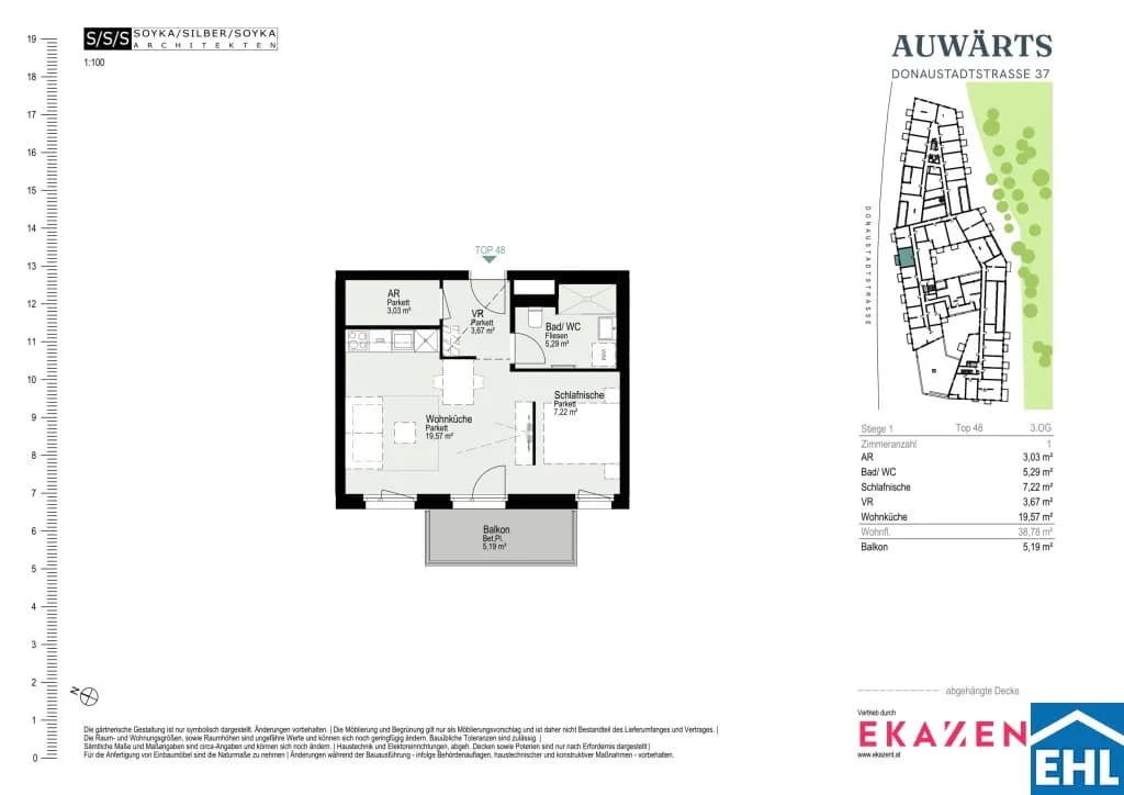 1-Zimmer-Wohnung mieten in Wien – 38,66 m², € 1.010 – Bild 20 von 20