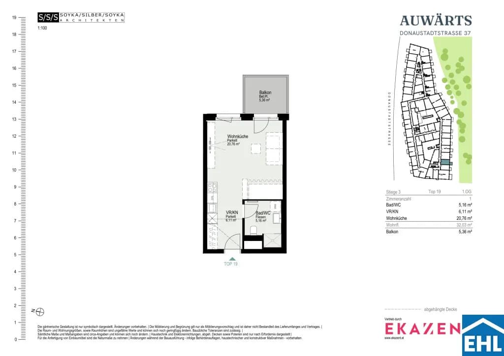1-Zimmer-Wohnung mieten in Wien – 31,86 m², € 920 – Bild 20 von 20