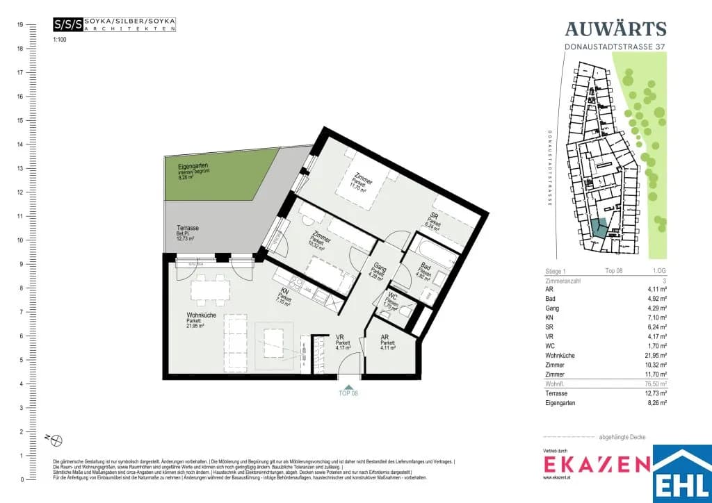 3-Zimmer-Wohnung mieten in Wien – 76,5 m², € 1.880 – Bild 20 von 20