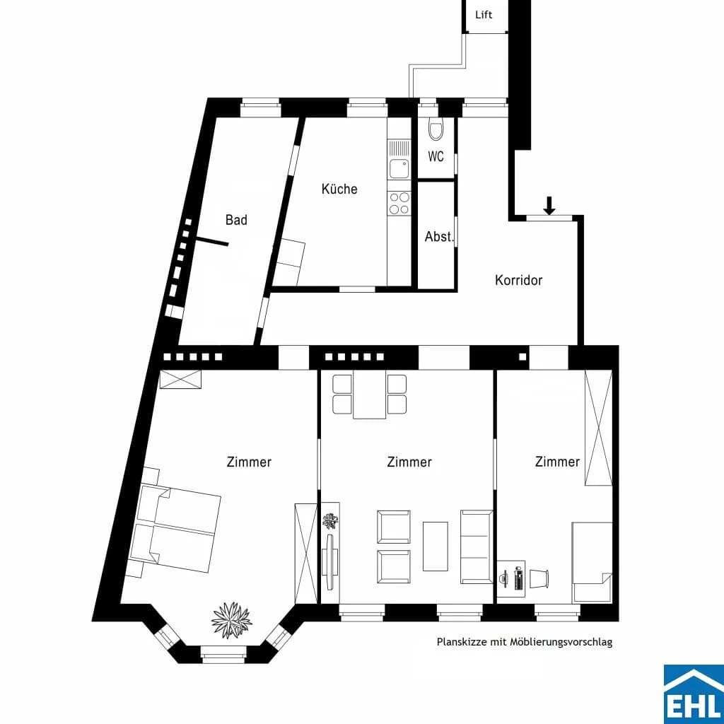 3-Zimmer-Wohnung kaufen in Wien – 113,77 m², € 699.000 – Bild 23 von 23