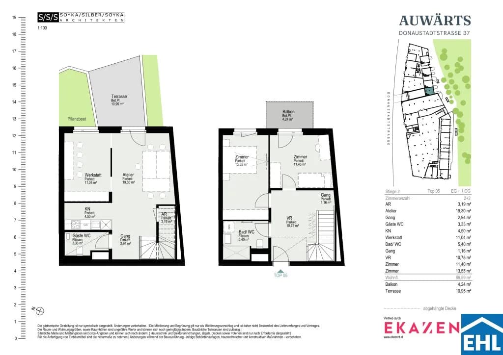 4-Zimmer-Wohnung mieten in Wien – 86,59 m², € 2.276 – Bild 20 von 20