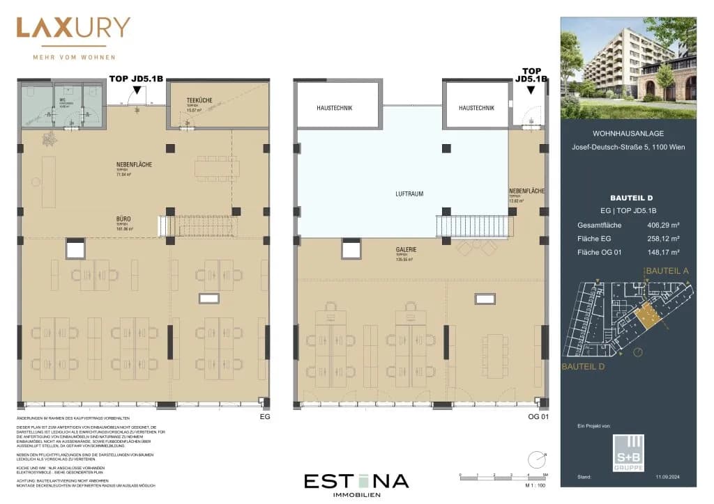 4-Zimmer-Gewerbeimmobilie kaufen in Wien – 406 m², € 1.925.000 – Bild 9 von 9