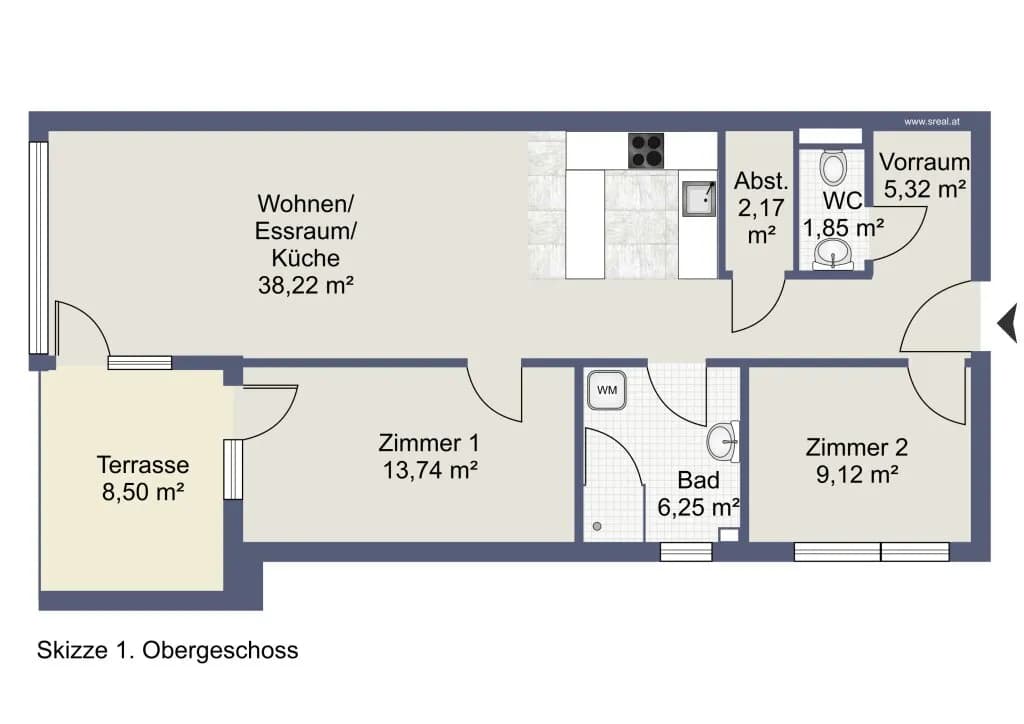 3-Zimmer-Wohnung kaufen in Leibnitz – 77 m², € 319.000 – Bild 13 von 13