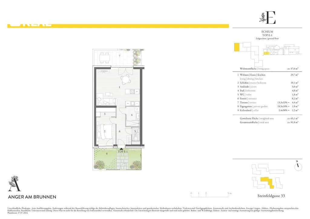 2-Zimmer-Wohnung kaufen in Hollabrunn – 58 m², € 249.000 – Bild 20 von 20