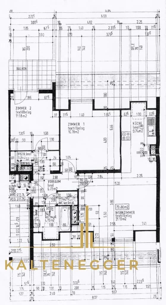 3-Zimmer-Wohnung kaufen in Tulln – 73 m², € 314.500 – Bild 24 von 25