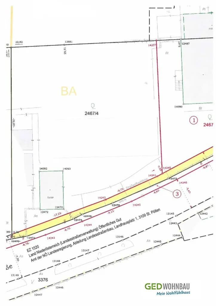 Grundstück kaufen in Tulln – 700 m², € 233.970 – Bild 2 von 3