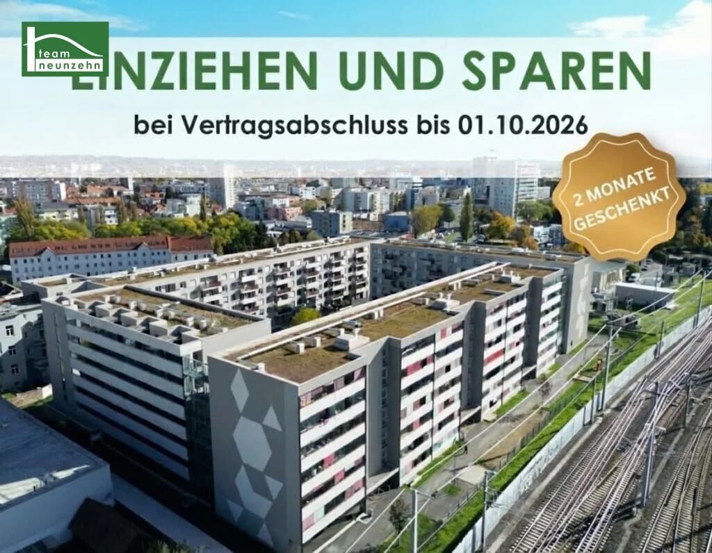 2-Zimmer-Wohnung mieten in Graz – 65,24 m², € 798