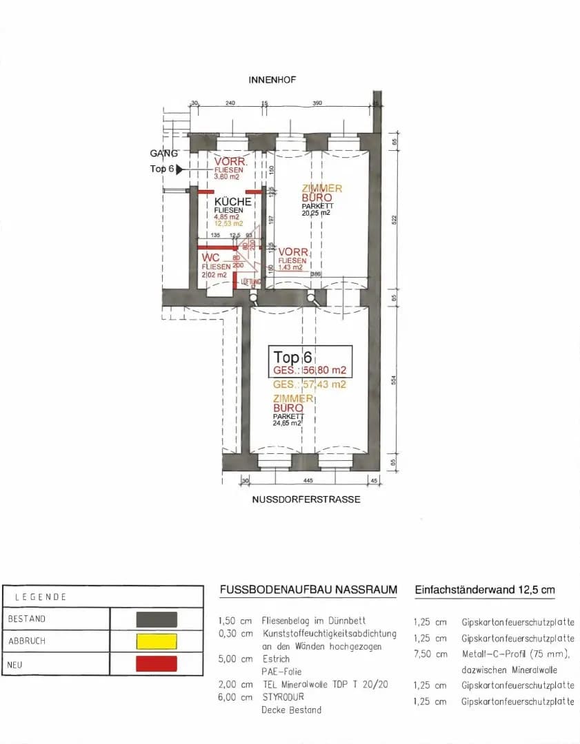 2-Zimmer-Gewerbeimmobilie mieten in Wien – 60 m², € 1.102 – Bild 22 von 22