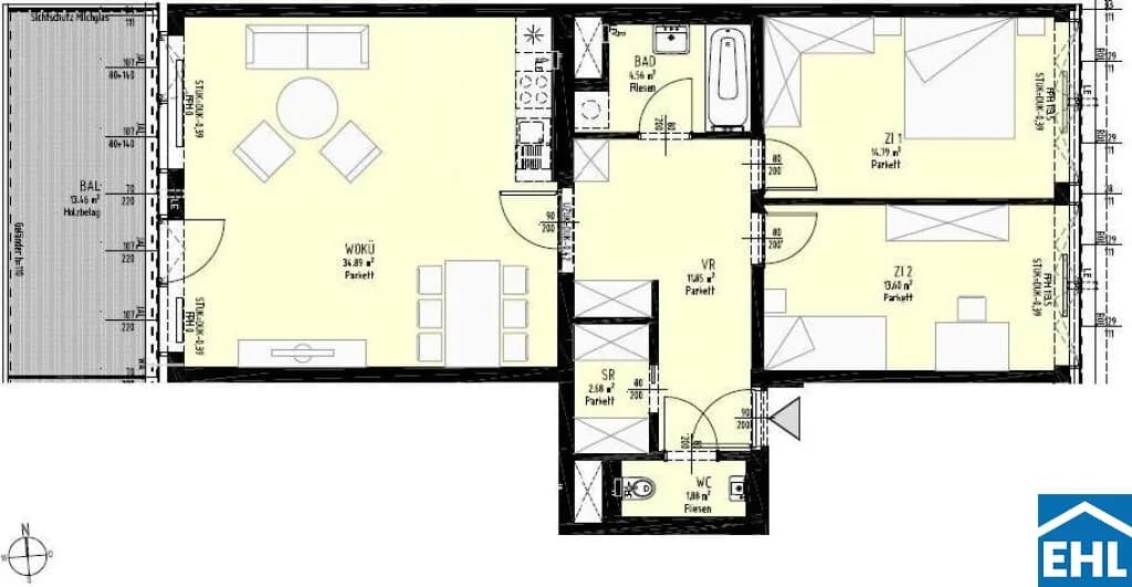 Immobilie kaufen in Wien – 84,25 m², € 495.000 – Bild 11 von 11