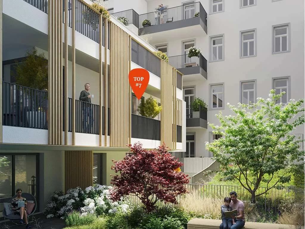 2-Zimmer-Wohnung kaufen in Wien – 60,5 m², € 459.800 – Bild 3 von 9