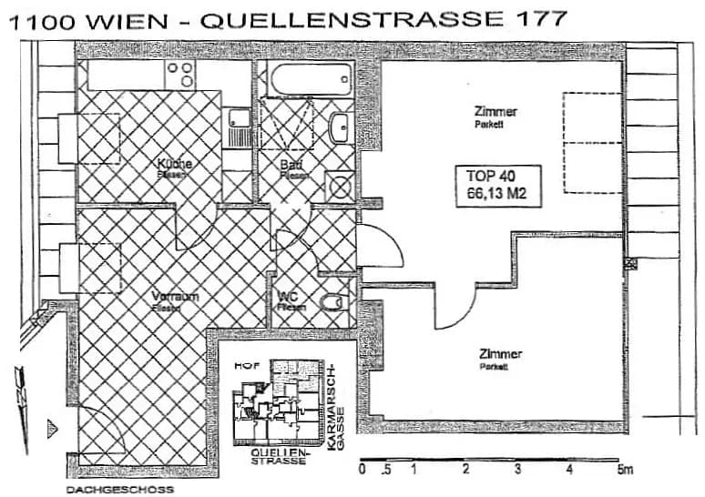 2-Zimmer-Wohnung kaufen in Wien – 66,13 m², € 205.000 – Bild 14 von 15