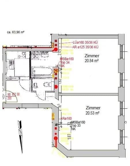 2-Zimmer-Wohnung kaufen in Wien – 62 m², € 192.000 – Bild 16 von 17