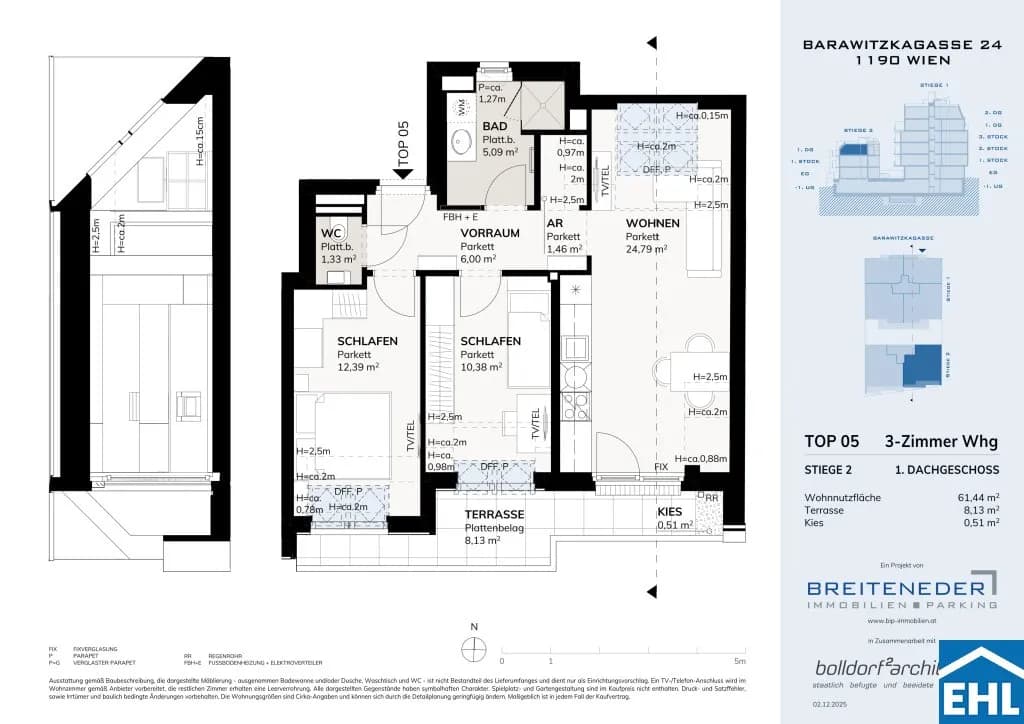 Immobilie kaufen in Wien – 61,44 m², € 492.552 – Bild 6 von 6