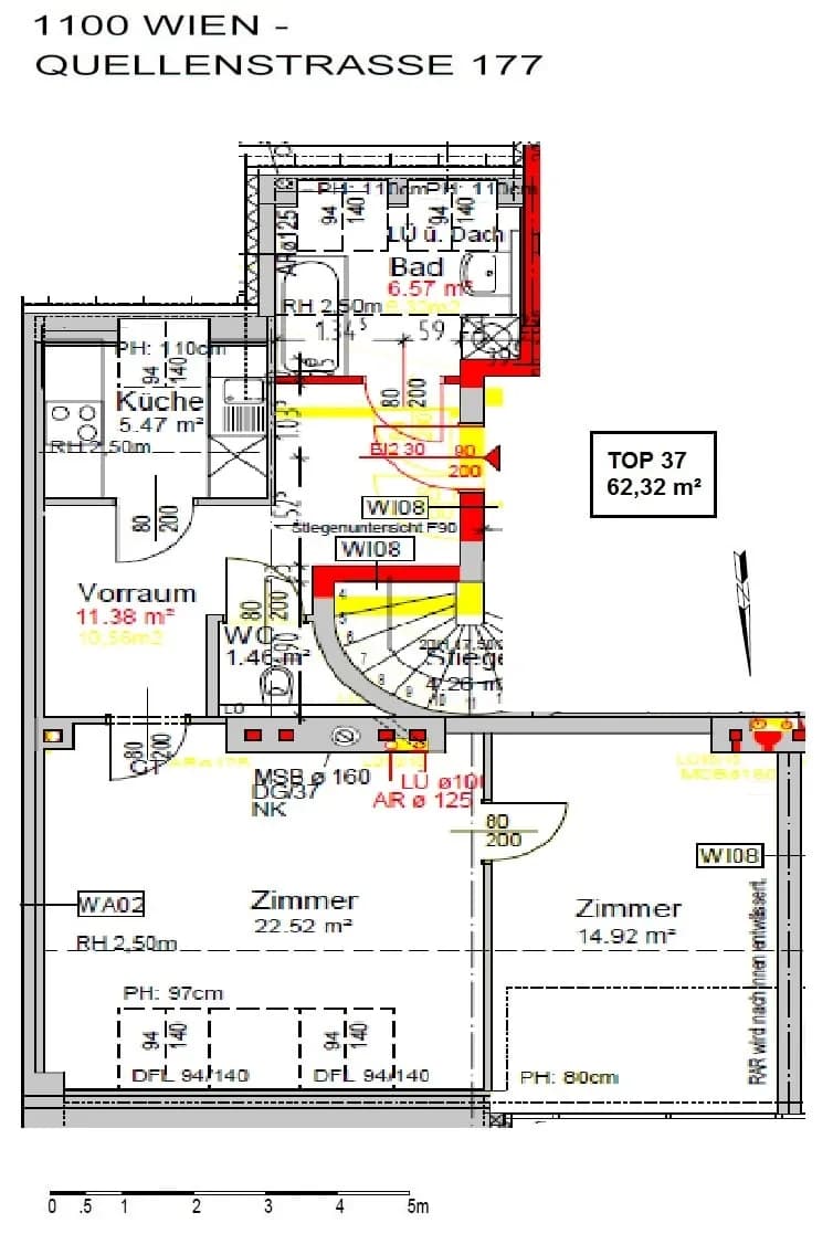 2-Zimmer-Wohnung kaufen in Wien – 62 m², € 216.000 – Bild 16 von 17