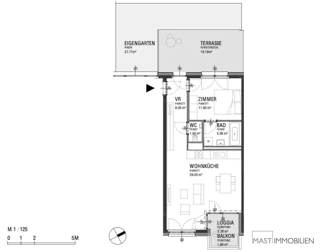 2-Zimmer-Wohnung kaufen in Wien – 58,9 m², € 385.000 – Bild 11 von 11