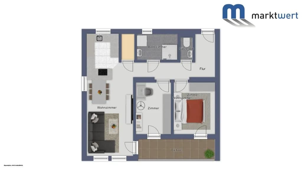 3-Zimmer-Wohnung kaufen in Perg – 71,5 m², € 279.000 – Bild 16 von 16